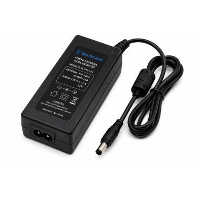 BLU48-12V Bluecase fonte para monitor 12V 4A 48W Bivolt