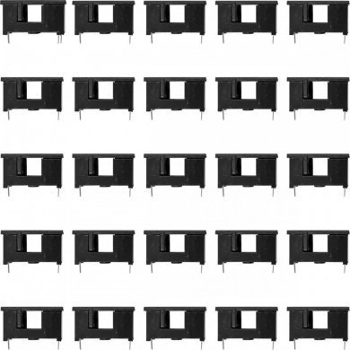 BLX-A Kit 25x porta fusivel de vidro 5x20mm para PCB