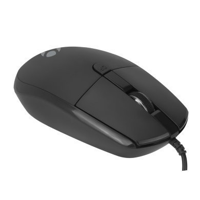 BM112B Bluecase mouse com fio 4 botões 2000DPI USB Preto