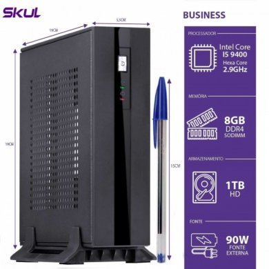 Skul mini computador Business B500 I5 9400 2.5Ghz