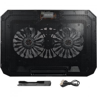 BM-763 B-MAX base refrigerada para notebook 2 fans com LED