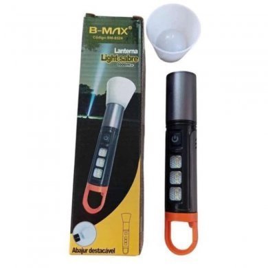 BM-8524 B-MAX lanterna tática LED sabre de luz recarregável USB-C