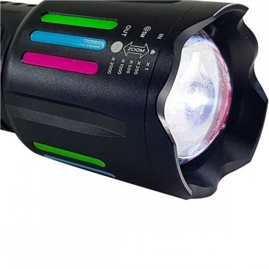 BM-8541 Lanterna tática LED canhão recarregável USB-C