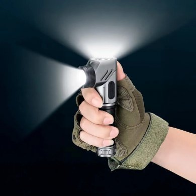 BM-8554 B-MAX lanterna tática LED resistente a agua 30W recarregável