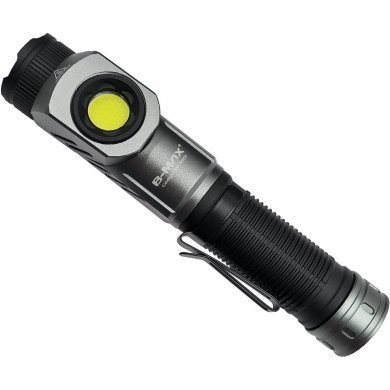 BM-8554 B-MAX lanterna tática LED resistente a agua 30W recarregável