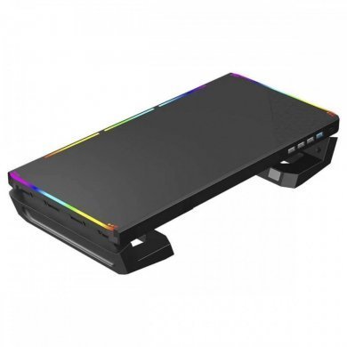 C3Tech suporte para monitor BM-L100 RBG 4x USB preto