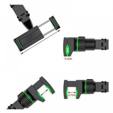 BMG-45 Suporte para celular ajustavel no retrovisor 360º