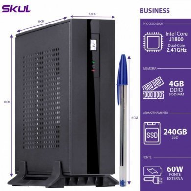 BMJ18002404 Skul Mini Computador Business B100 Mini
