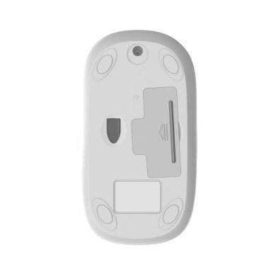 BMTW01 Bluecase kit mouse teclado sem fio 2.4GHz ABNT2 USB branco
