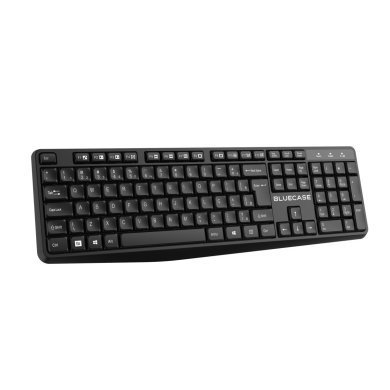 BMTW01-PT Bluecase kit mouse teclado sem fio 2.4GHz ABNT2 USB preto