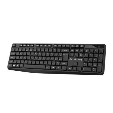 BMTW01-PT Bluecase kit mouse teclado sem fio 2.4GHz ABNT2 USB preto
