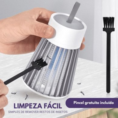 Repelente eletrônico armadilha pernilongo e moscas