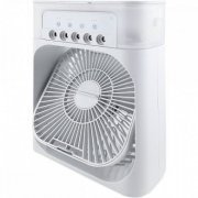 Mini ventilador humidificador de ambiente com LED com