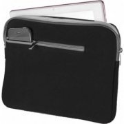 Foto de BO400 Multilaser Capa para Notebook Neoprene 15.6 preto e cinza com bolso externo