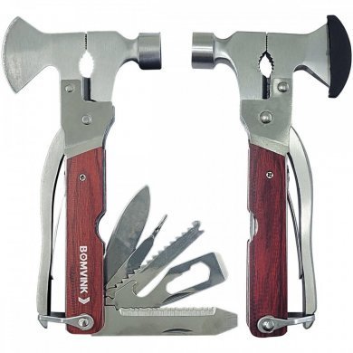 BOM-1501 Bomder martelo multifuncional 15 em 1 com bainha