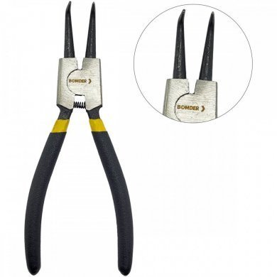 Bomder alicate de retenção externa curva 7 pol.