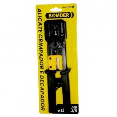 Alicate Crimpador para Cabo de Rede RJ45 RJ11 RJ12