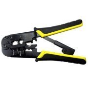 Bomvink Alicate Crimpador com catraca RJ11 RJ12 RJ45-8P6P 
