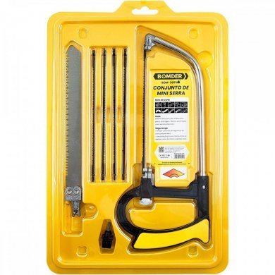 BOM-3601 Bomder conjunto mini serra uso geral com 6 serras