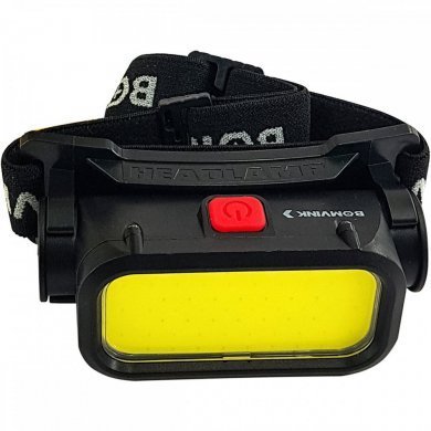 Lanterna de cabeça com LED COB recarregável USB-C