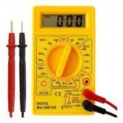 Bomder Multímetro digital 750VCA CATII AC e DC 