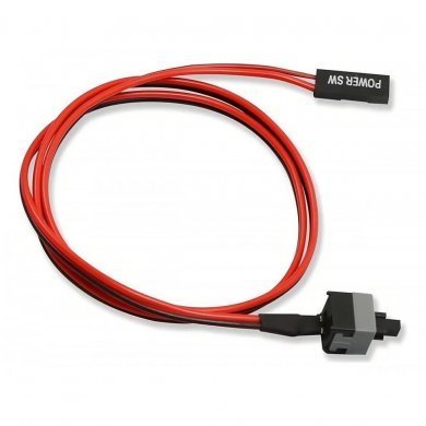 BOTAO-POWER-SW Botão interruptor Power SW para gabinete cabo 50cm