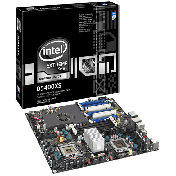 BOXD5400XS Placa Mãe Intel Xeon Dual LGA 771