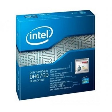 BOXDH67GDB3 Placa Mãe Intel LGA1155 Chipset H67