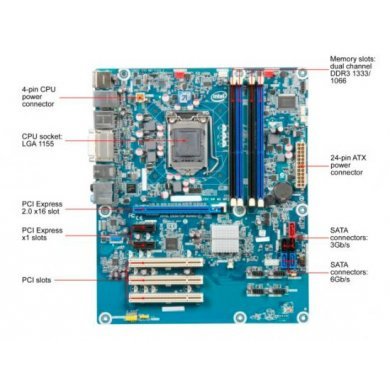 BOXDZ68DB Motherboard Intel LGA1155 Core i7 i3 i5