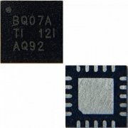 CI BQ24707A controlador de carga bateria QFN20 SMD marcação no componente: BQ07A