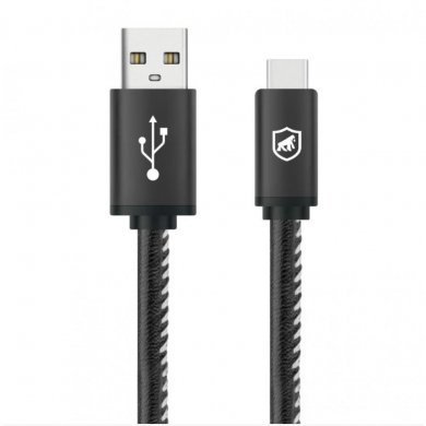 BR2WSDFFX Gorila Shield Cabo Turbo Militar USB Tipo-C 1.5m