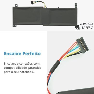 BR379-LE Bateria notebook Lenovo Ideapad 3-15ITL6 7.7V 4650mAh