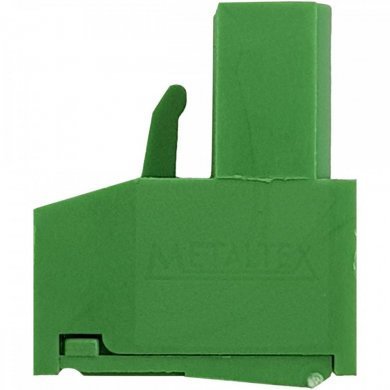 BR8F1-02 Borne plug KRE 2 vias fêmea verde (Kit 5x unidades)