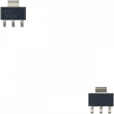 Transistor W78 60V 1A PNP BJT SOT223 (Kit 5x)