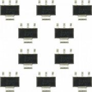 10x Transistor NPN Darlington 60V 1A 200Mhz SOT223 