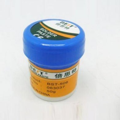 BST-506 Solda em Pasta BEST sn63 pb37 25-45um, pote com 50g PN: BST-506