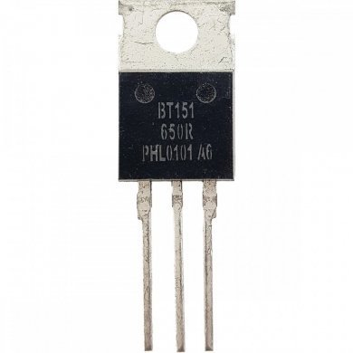Tiristor SCR BT151 500R TO-220 (Kit 32x unidades)