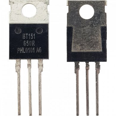 Tiristor SCR BT151 500R TO-220 (Kit 32x unidades)