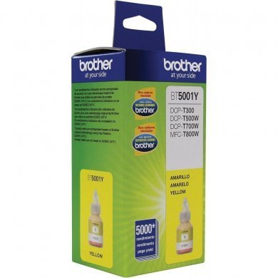 BT5001Y Brother Refil de Tinta Amarelo 5000 páginas 48.8ml