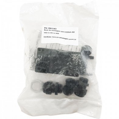 BW1183 Base de montagem módulo ASI IP65 1x ASI 1x AUX