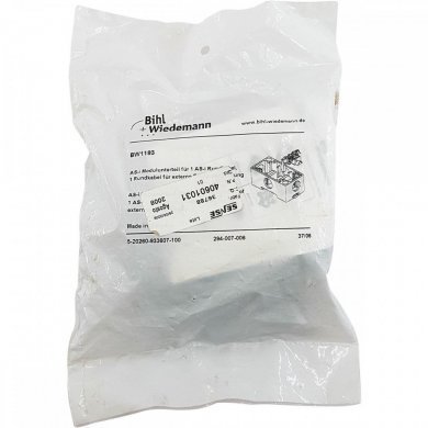 BW1183 Base de montagem módulo ASI IP65 1x ASI 1x AUX