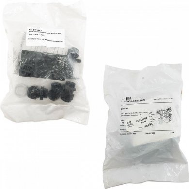 BW1183 Base de montagem módulo ASI IP65 1x ASI 1x AUX