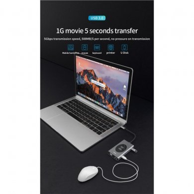 BX14W Seasun DOCKSTATION 14 EM 1 / 1X USBC 2X HDMI