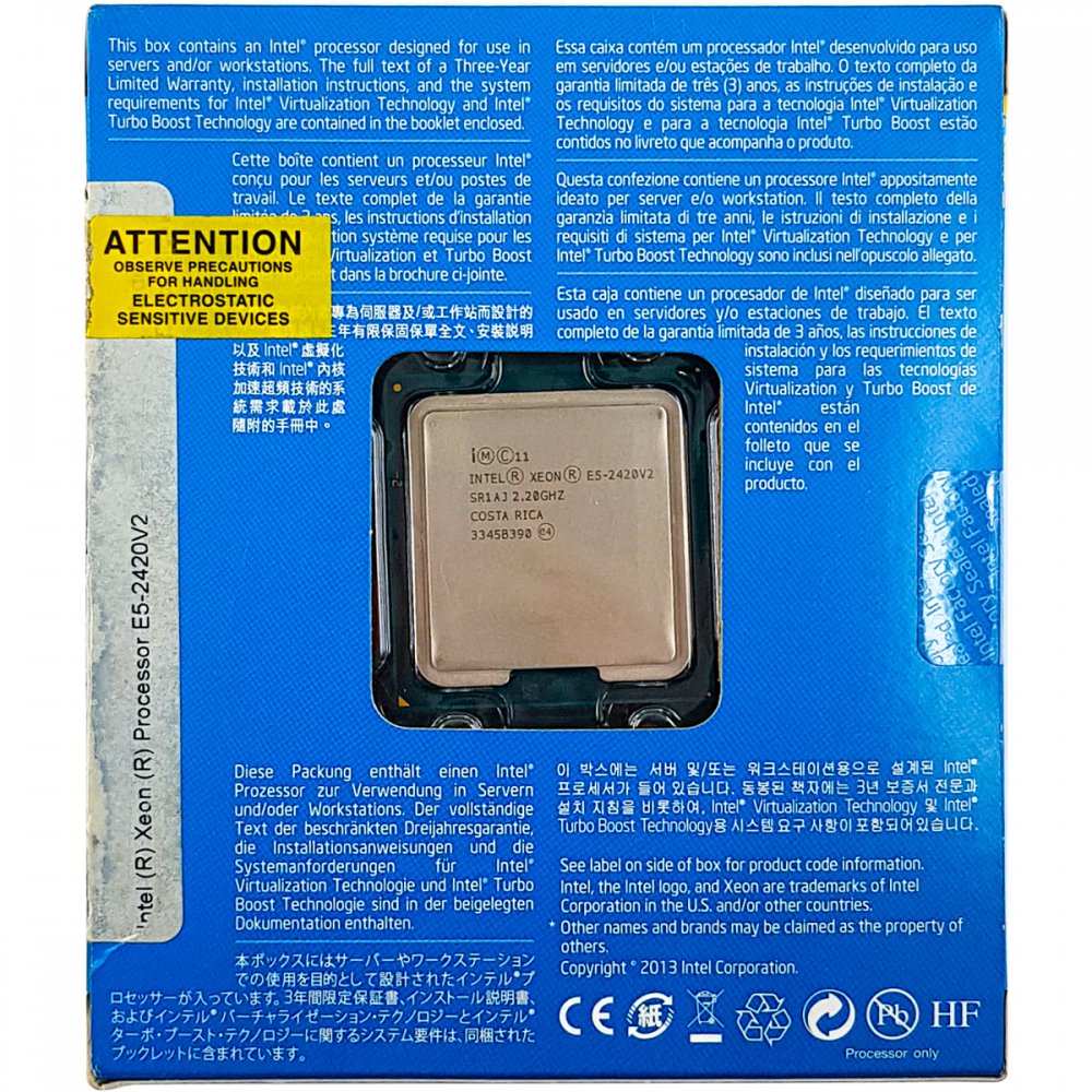 BX80634E52420V2 Processador Intel Xeon E5-2420 V2 6 Core (Box)