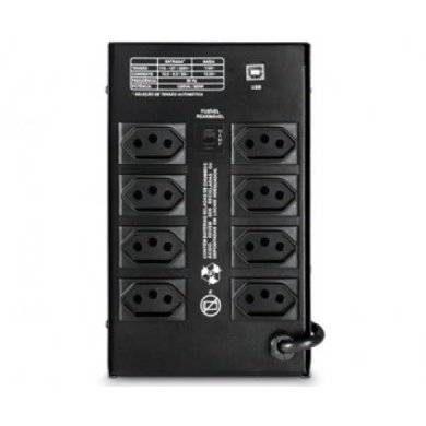 BZ1200-BR APC nobreak 1200VA 600W bivolt 8 tomadas