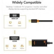 Cabletime HDMI 4K 30Hz para Thunderbolt 2 mini compatível Macbook Air Mini etc / comprimento 3 metros