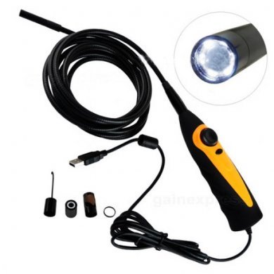 C0598AS Câmera de Inspeção 10mm com LED