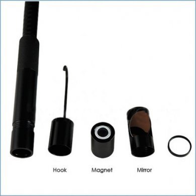 Câmera de Inspeção 10mm com LED