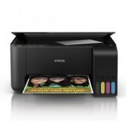 Epson Multifuncional L3110 EcoTank Colorida Jato de Tinta Impressora Copiadora Scanner Utiliza Tintas T544120 T544220  T544320 T544420