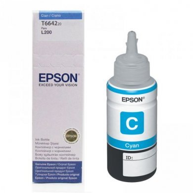 C13T66422A Refil de Tinta Ciano Epson T664220